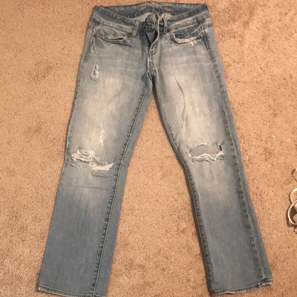 American Eagle crop jeans